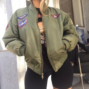 Vintage bomber jacket